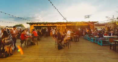 Rooftop bar Pergola Paddington in London